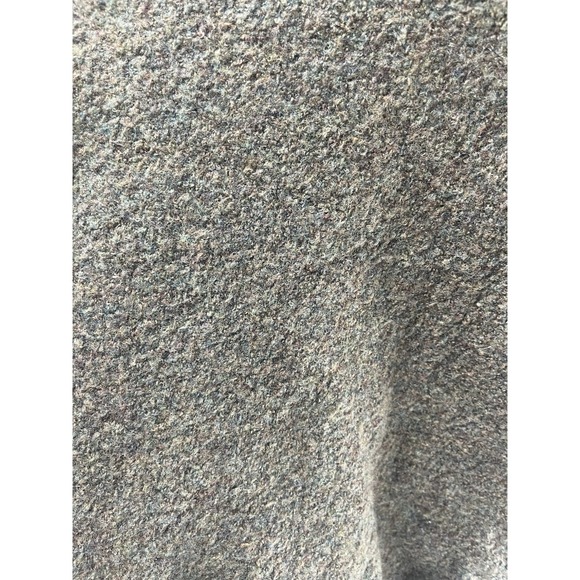 Vintage Women's short sleeve turtleneck sweater Brownish Merino wool Blend XL - Picture 3 of 7